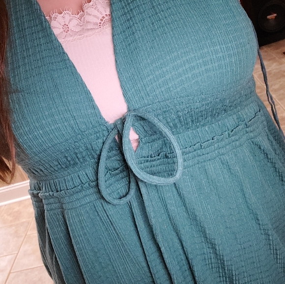 Teal Free People Tunic - Picture 4 of 9